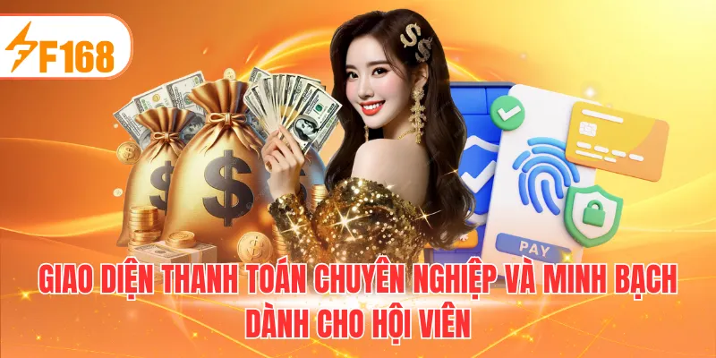 Giao diện thanh toán chuyên nghiệp và minh bạch dành cho hội viên