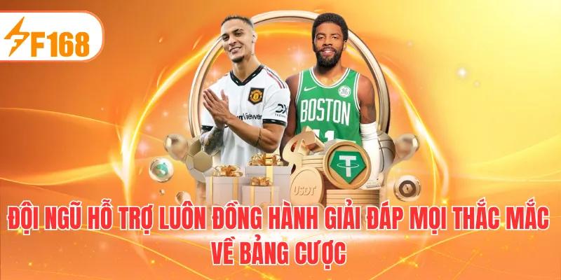 Đội ngũ hỗ trợ luôn đồng hành giải đáp mọi thắc mắc về bảng cược