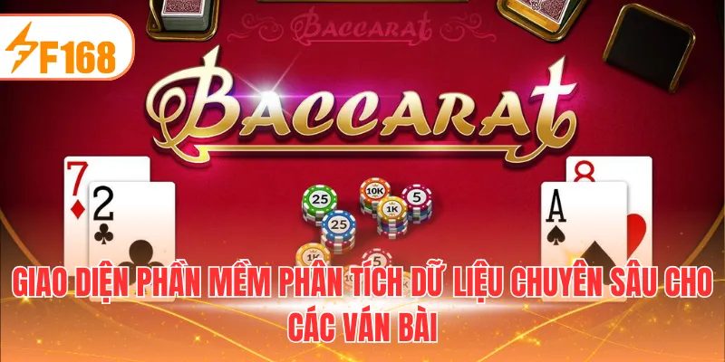 Giao diện phần mềm phân tích dữ liệu chuyên sâu cho các ván bài