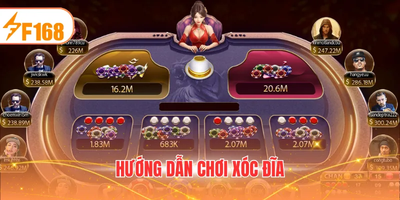 HƯỚNG DẪN CHƠI XÓC ĐĨA