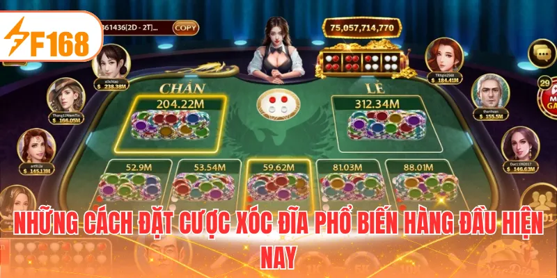 Những cách đặt cược xóc đĩa phổ biến hàng đầu hiện nay